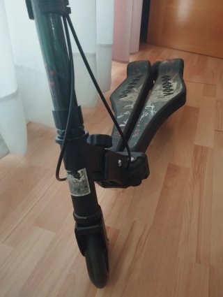Patinete 3 ruedas doble base movible