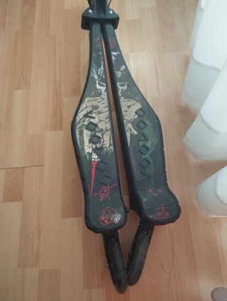 Patinete 3 ruedas doble base movible