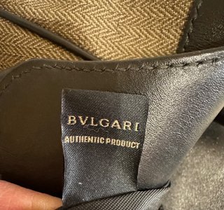Borsa Bulgari Beige e Nera