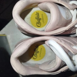 Zapatillas Buffalo plataforma rosas