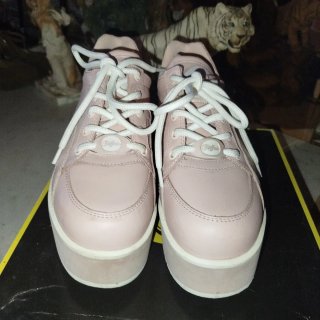 Zapatillas Buffalo plataforma rosas