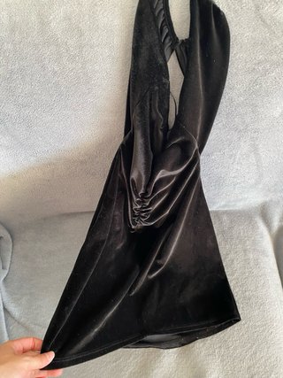 Vestido Negro Terciopelo