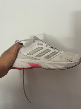 Zapatillas Adidas Padel/Tenis Blancas y Rojas