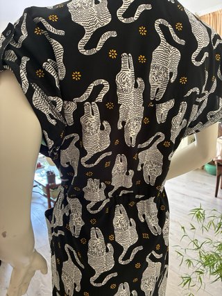 Vestido Cortefiel estampado leopardo