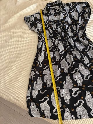 Vestido Cortefiel estampado leopardo