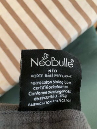 Mochila Portabebés Gris