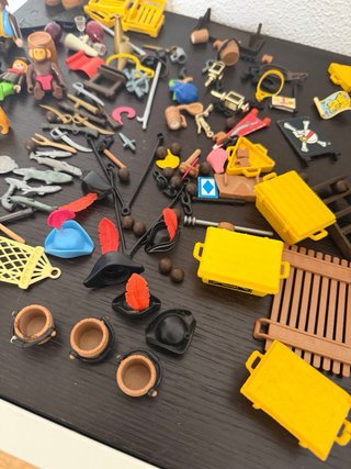 Barco Pirata Playmobil Vintage Completo + Figuras