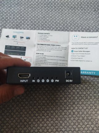Divisor HDMI 1x4 UHD 4Kx2K 3D