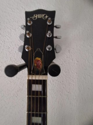 Guitarra Acústica Shiro Japonesa 1975