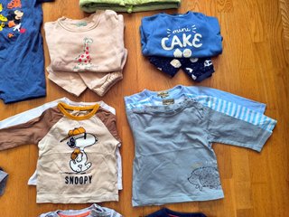18 meses, 24 Prendas, niño, 1 año, Lote Ropa Bebé