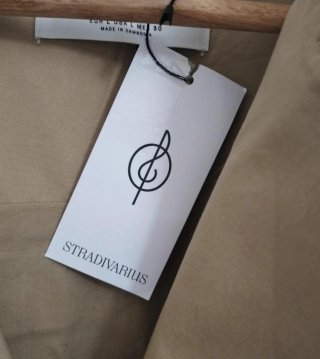 Trench Stradivarius Beige