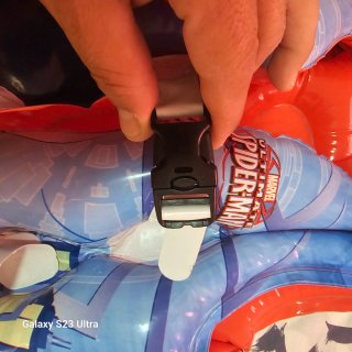 Chaleco flotador Spiderman solo utilizado 1 vez