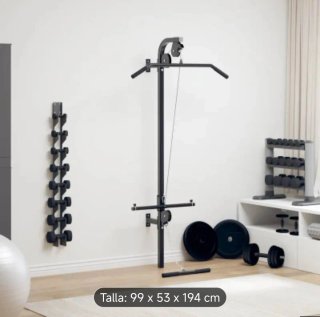 Polea fija de pared