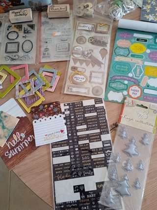 Material Scrapbooking Variado