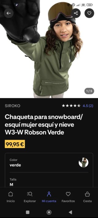 Giubbotto SIROKO W3 W Snowboard/Sci Donna