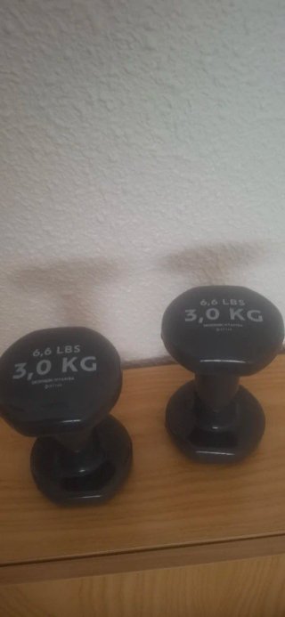 Mancuernas 3 kg (6.6 lbs) Decathlon