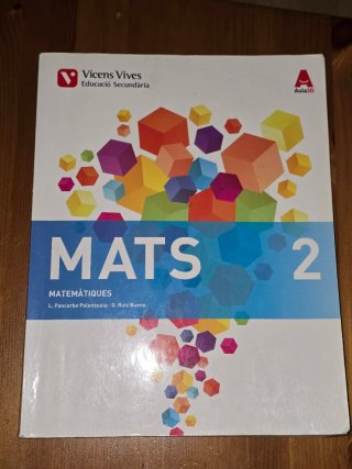 MATS 2 matemàtiques : educació secundària