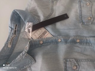 Camisa vaquera Stradivarius XL