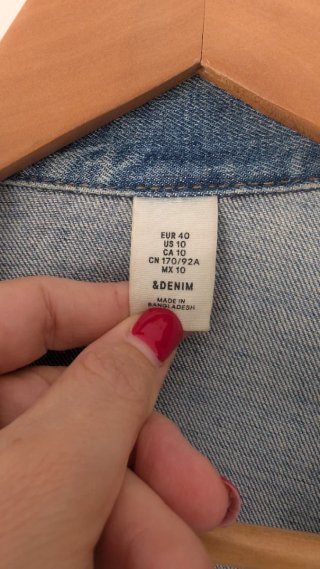 Cazadora Vaquera Mujer - talla 40
