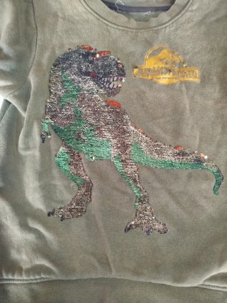 Set Felpa e Pantaloni Dinosauro