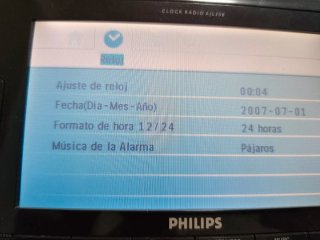 Despertador Philips Multimedia