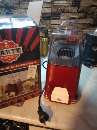 Máquina de Palomitas Roja