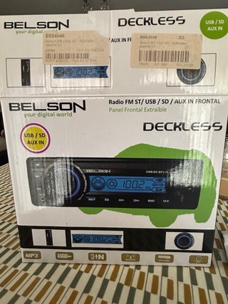 Radio Coche Belson USB/SD MP3 Player