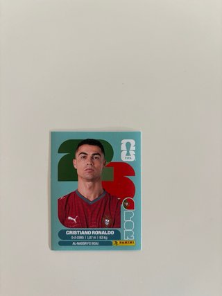 Panini Mundial 2026 Cristiano Ronaldo y Messi