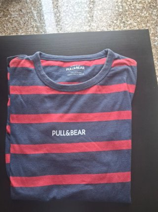 Camiseta Pull&Bear Rayas Talla S