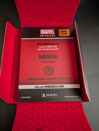 Marvel Anthology Doctor Strange Card y Daredevil