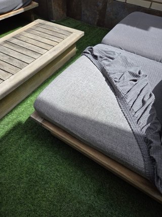 Sofás Palets Exterior + Mesa Auxiliar