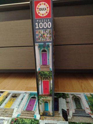 Puzzle Educa 1000 Piezas Puertas de Colores