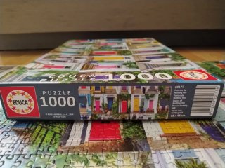 Puzzle Educa 1000 Piezas Puertas de Colores