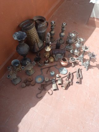 Lote Antigüedades Metálicas