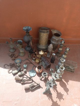 Lote Antigüedades Metálicas