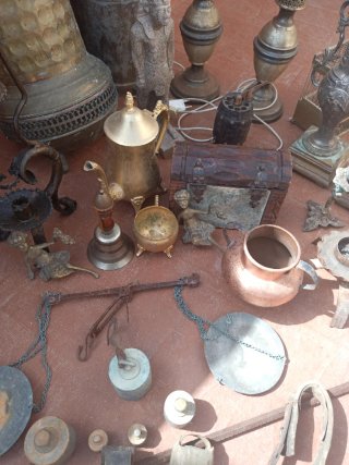 Lote Antigüedades Metálicas