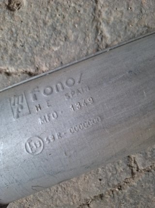 CITROËN VISA II SUPER E silenciador intermedio