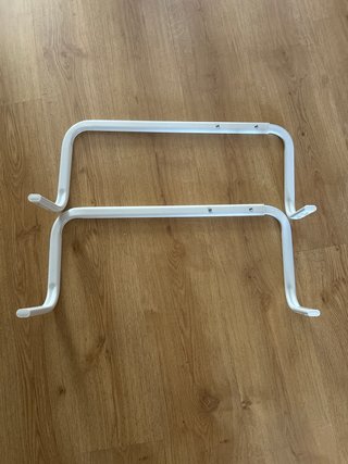 Barra de ropa IKEA MULIG blanca