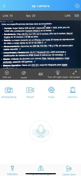 Camara espía 4k