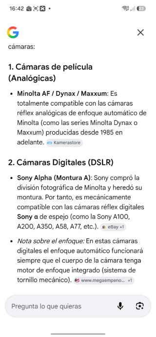 Objetivo Sigma 70-210mm Zoom Autofocus