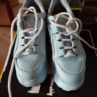 Zapatillas Buffalo plataforma baby blue