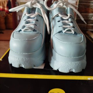 Zapatillas Buffalo plataforma baby blue