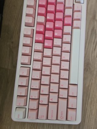 Teclado Mecánico Yunzii B75 Pro Rosa