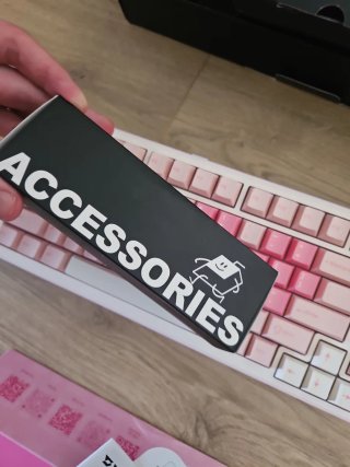 Teclado Mecánico Yunzii B75 Pro Rosa