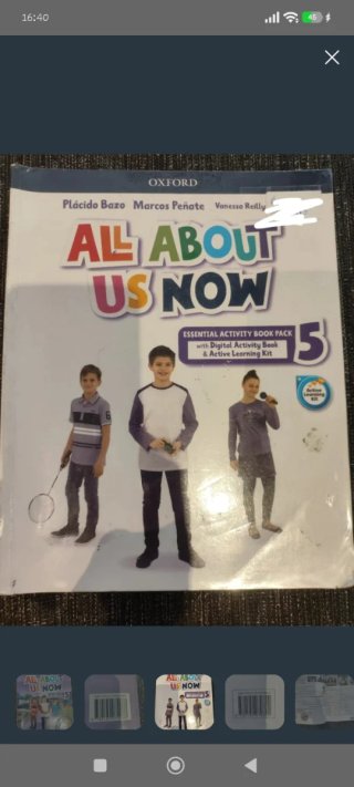 All about Us Now 5 Activity Book Essential (Spain)