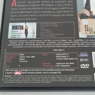 Nikita DVD Luc Besson Anne Parillaud 1990