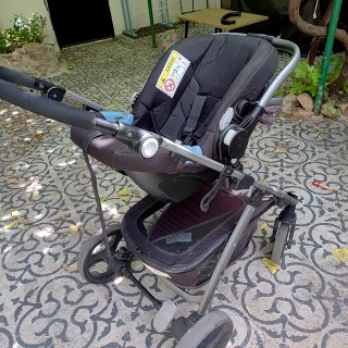 Carro bebé + capazo + maxicosi