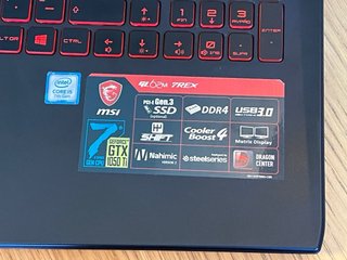 MSI GL62M 7REX GTX 1050 Ti