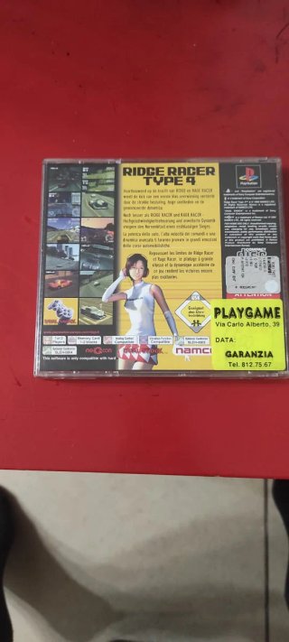 Ridge Racer Type 4 PlayStation PAL