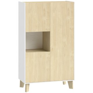 Credenza Cucina, Mobile Cucina a 6 Scomparti con A
